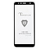 Защитное стекло Full Screen Brera 2,5D для "Samsung SM-J610 Galaxy J6 Plus 2018" (black) (black)