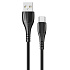 Кабель USB - Type-C Borofone BX37 Wieldy* 18W 100см 3A  (black)