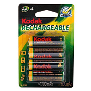 Аккумулятор AA Kodak HR6 (4-BL) Ni-MH 1700 mAh (80/640) ..