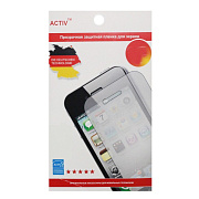 Защитная пленка Activ для "Apple iPhone 4/iPhone 4S" матовая, комплект