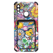 Чехол-накладка - SC284 с картхолдером для "Huawei Honor 10 Lite/P Smart 2019" (008) (multicolor)