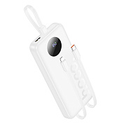 Внешний аккумулятор Hoco J132 22.5W+PD20W 10000mAh Type-C/USB/Type-C (white)