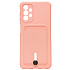 Чехол-накладка - SC304 с картхолдером для "Samsung SM-A135 Galaxy A13 4G" (light pink) (208718)