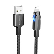 Кабель USB - Apple lightning Borofone BU41 12W 120см 2,4A  (black)