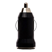 Адаптер Автомобильный - Medium 3 1USB/5V/1A (black) ..