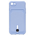 Чехол-накладка - SC304 с картхолдером для "Apple iPhone 7/iPhone 8/iPhone SE 2020" (light violet) (208664)