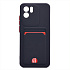 Чехол-накладка - SC315 с картхолдером для "Xiaomi Redmi A1" (dark blue) (214503)