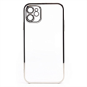 Чехол-накладка - PC073 с закрытой камерой для "Apple iPhone 11" (silver) (213778)
