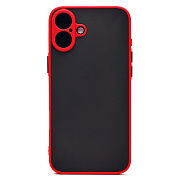 Чехол-накладка - PC041 для "Apple iPhone 16 Plus" (red) (234430)