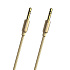 Кабель AUX (папа-папа) Borofone BL3  100см   (gold)