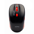 Мышь оптическая беспроводная Smart Buy SBM-344CAG-KR ONE с зарядкой от USB (black/red)
