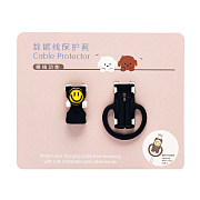 Защита кабеля - smile (black) (231998)