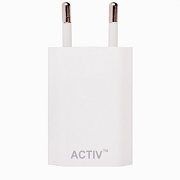 Адаптер Сетевой Activ Clean Line USB 1,5A/7,5W (white)