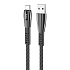 Кабель USB - Type-C Hoco U70 18W 120см 3A  (dark grey)