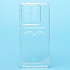Чехол-накладка - SC276 с картхолдером для "Xiaomi 14 Pro" (transparent) (224956)