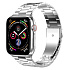Ремешок - ApW36 металл блочный на застежке Apple Watch 38/40/41 mm (silver)