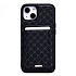 Чехол-накладка - SM022 SafeMag c картхолдером  для "Apple iPhone 13" (black)