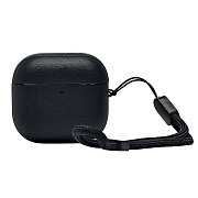 Чехол - PCP12 для кейса "AirPods (4-го поколения)" экокожа (black) (238203)