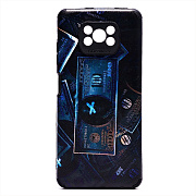 Чехол-накладка - SC310 для Xiaomi Poco X3/Poco X3 Pro" (002) (black)