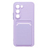Чехол-накладка - SC337 с картхолдером для "Tecno Spark 40 Pro" (light violet) (241174)
