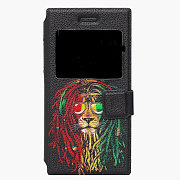 Универсальный чехол-книжка - с принтом 4.0 13.2x6.6x1.1 (014)