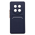 Чехол-накладка - SC337 с картхолдером для "Honor X9c" (dark blue) (239130)