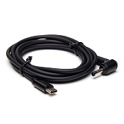 ЗУ для ноутбука - кабель Type-C-4,0x1,7мм (Яндекс станция Мини,Lenovo Xiaoxin) (black)