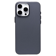 Чехол-накладка - PC091 для "Apple iPhone 16 Pro Max" (matte transparent/black) (236675)