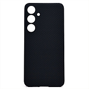 Чехол-накладка Cellis SM009 POSH KEVLAR SafeMag для "Samsung Galaxy S24+" (black)