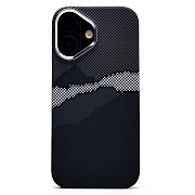 Чехол-накладка - MosBros (PC) для "Apple iPhone 17" (LF48) (тех. уп.) (black)