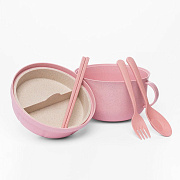 Ланч бокс - LU-04 (001) (pink)