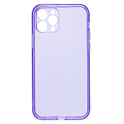 Чехол-накладка - SC344 для "Apple iPhone 12 Pro" (transparent/violet) (232054)