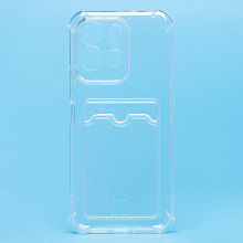 Чехол-накладка - SC276 с картхолдером для "Xiaomi Redmi 17 4G" (transparent) (246601)