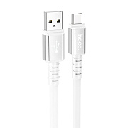Кабель USB - Type-C Hoco X85 15W 100см 3A  (white)