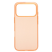 Чехол-накладка - PC091 для "Apple iPhone 17 Pro/18 Pro" (transparent/orange)