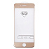 Защитное стекло Full Screen Glass 3D для "Apple iPhone 7 Plus/iPhone 8 Plus" (gold) (gold)