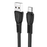 Кабель USB - micro USB Hoco X40 Noah Charging 12W 100см 2,4A  (black)