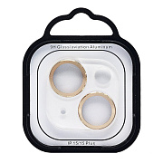 Защитное стекло для камеры - СG05 для "Apple iPhone 15/15 Plus" (gold)