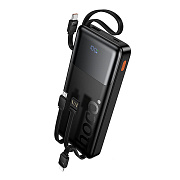 Внешний аккумулятор Hoco J156 Founder 22.5W+PD20W 10000mAh Type-C/USB/Type-C/Micro/Lightning (black)