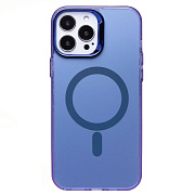 Чехол-накладка - SM025 SafeMag для "Apple iPhone 13 Pro Max" (blue) (232114)