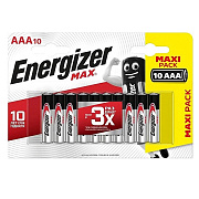Батарейка AAA Energizer LR03 Max (10-BL) (120)