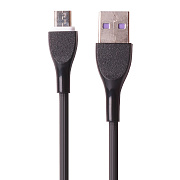 Кабель USB - micro USB Kurato RORI-M205  100см 1,5A  (black)