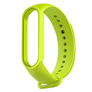 Ремешок - WB13 Xiaomi Mi Band 5/Mi Band 6 силикон на кнопке (регулируемый) (green)