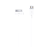 Кабель USB - Apple 30-pin - 7,5W 500см 1,5A  (white)