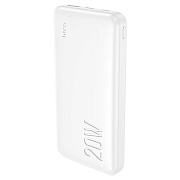 Внешний аккумулятор Hoco J87 PD CQ 10000mAh Type-C/USB/Type-C (white)