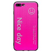 Чехол-накладка - SC201 для "Apple iPhone 7 Plus/iPhone 8 Plus" (pink)