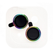 Защитное стекло для камеры - CG03 для "Apple iPhone 15/15 Plus" (multicolor)