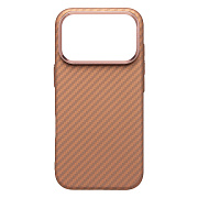 Чехол-накладка - MosBros (PC)  для "Apple iPhone 17 Pro" (J298) (brown)