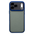 Чехол-накладка - PC090  для "Apple iPhone 17 Pro Max" (blue) (242708)