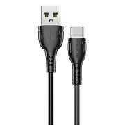 Кабель USB - Type-C Borofone BX51 18W 100см 3A  (black)